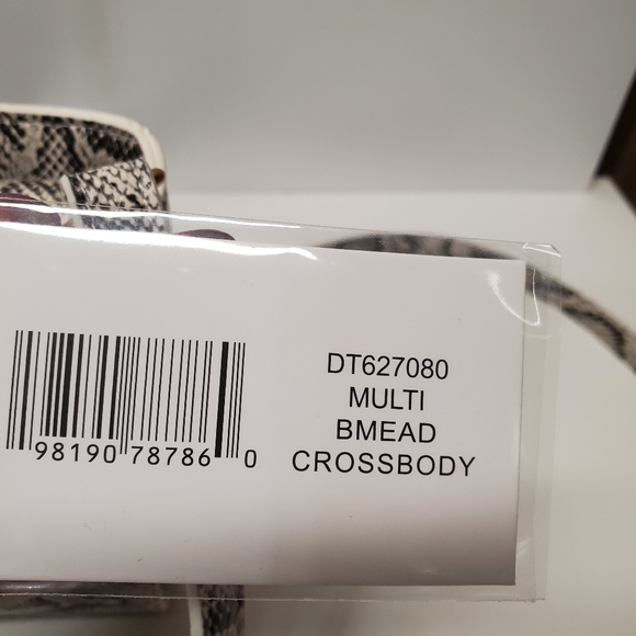 STEVE MADDEN BMEAD CROSSBODY BAG SATCHEL W HORSE TASSEL CHARM - Picture 7 of 7